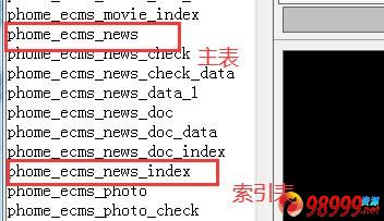 帝国cms刷新出现Table ‘***_ecms_表名_data_’ doesn’t exist解决方法